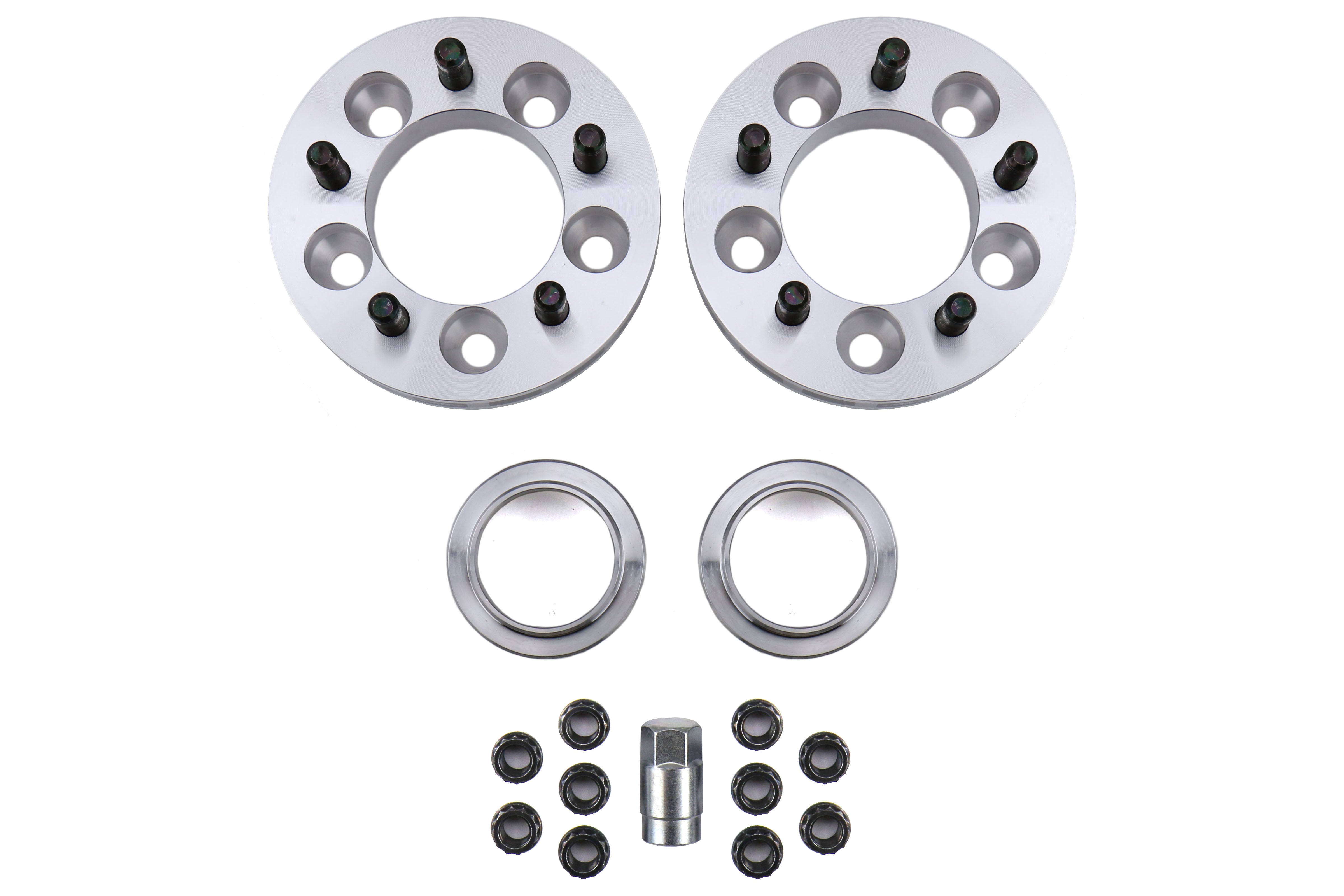 KICS Wheel Spacers 5x114.3 15mm w/ Hub Rings - Subaru Models (inc. 2005+ STI / 2015+ WRX)